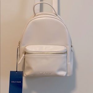 Cole Haan: Grand Ambition mini back pack, Ivory
